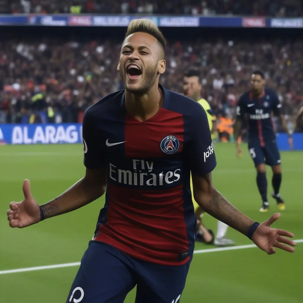 Neymar tại PSG bùng nổ