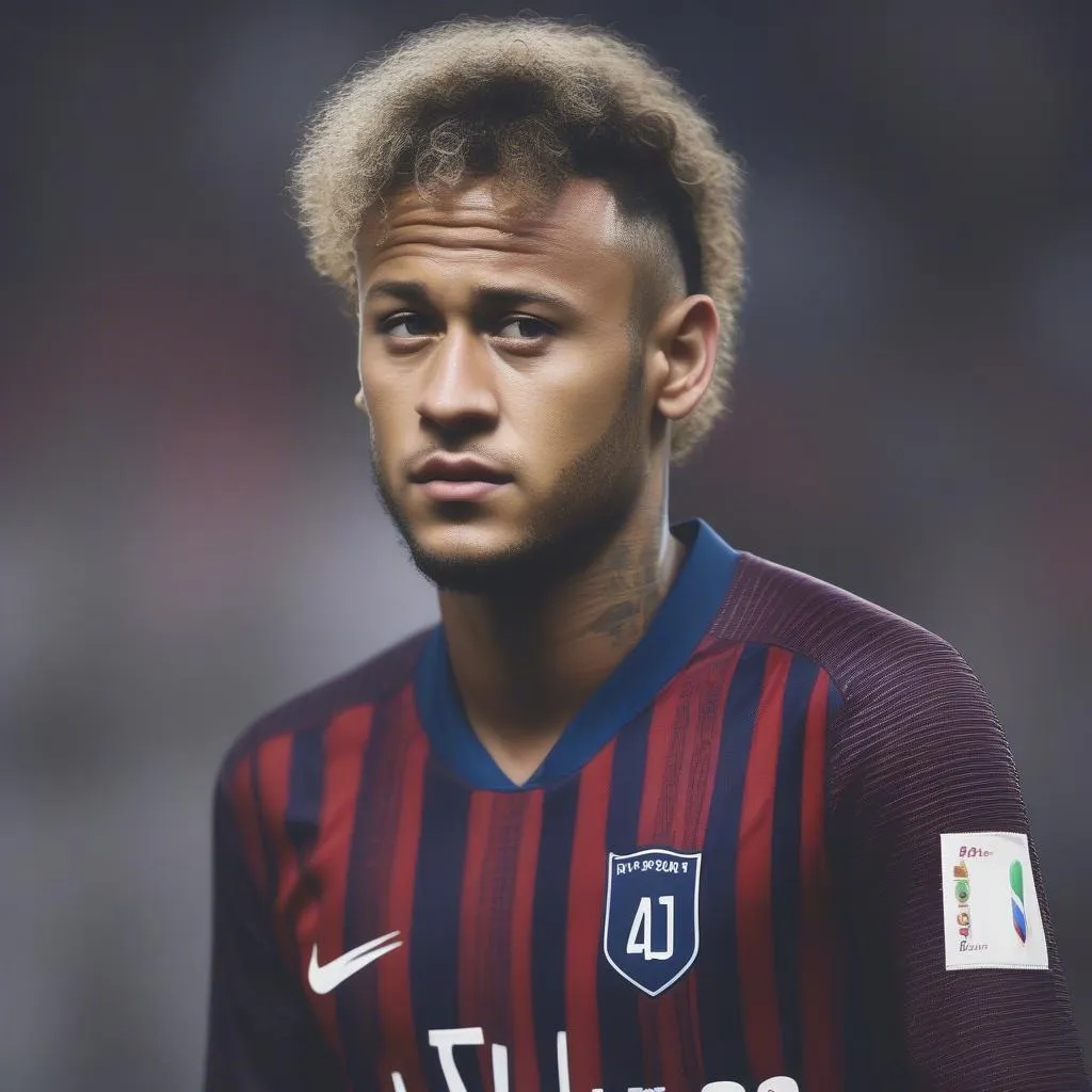 Kiểu Tóc Xoăn Neymar