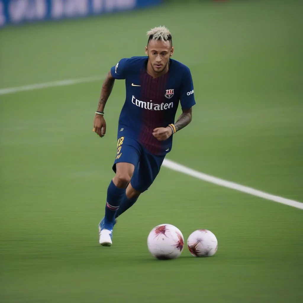 Neymar thi đấu