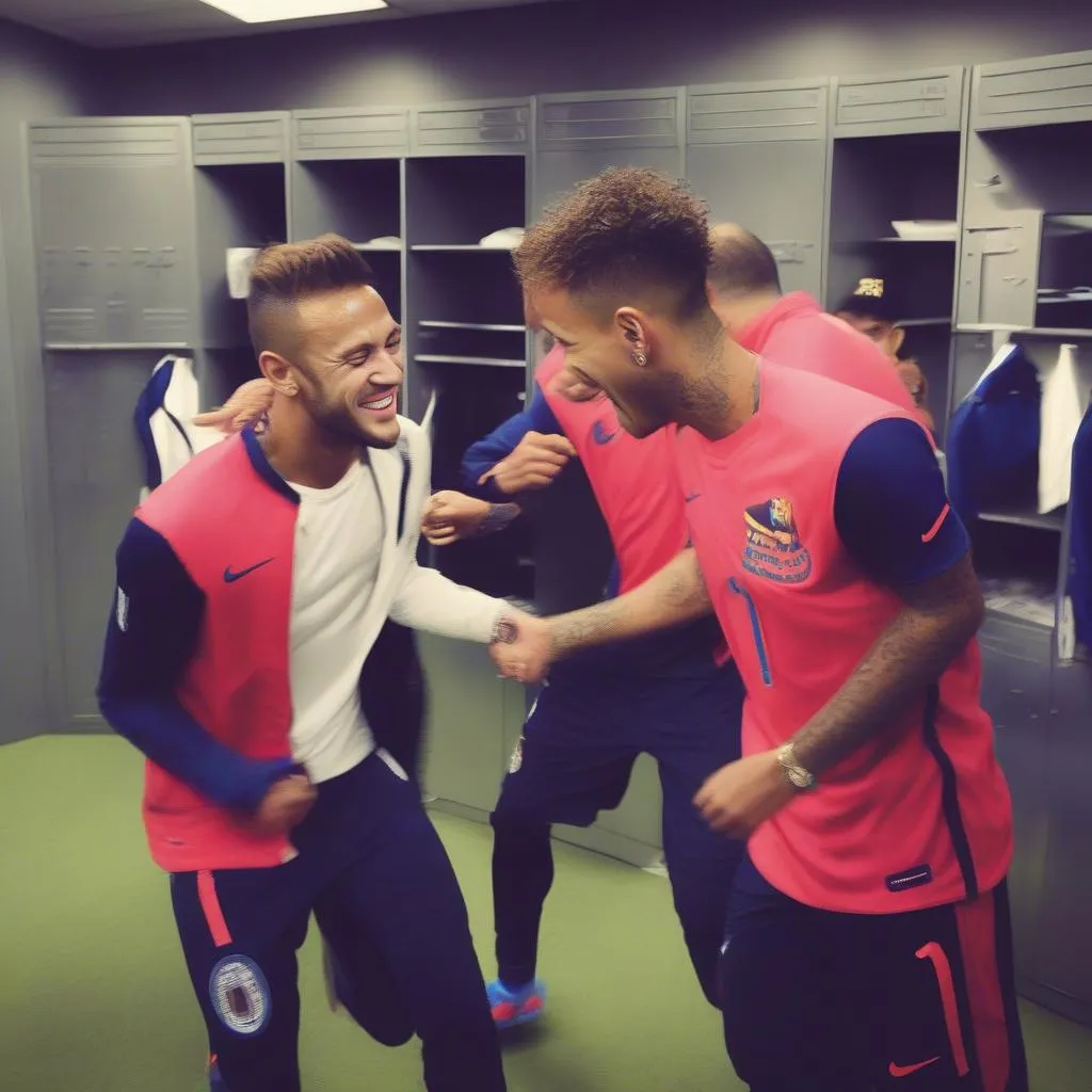 neymar-troll-dong-doi-trong-phong-thay-do