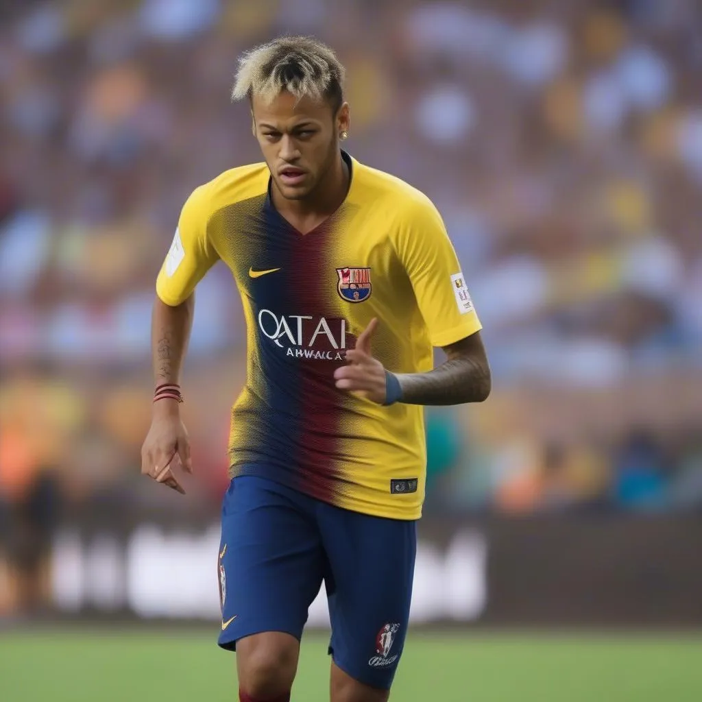 Neymar trong trận đấu