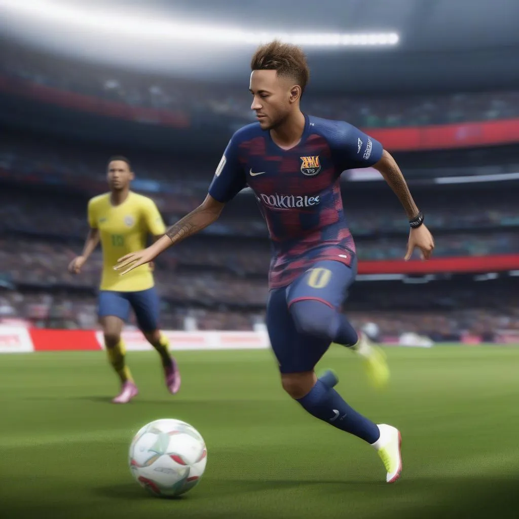 Neymar TT in game