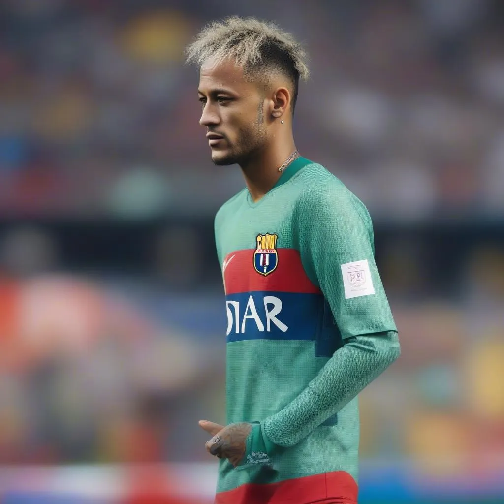 Neymar tự thiết kế áo đấu