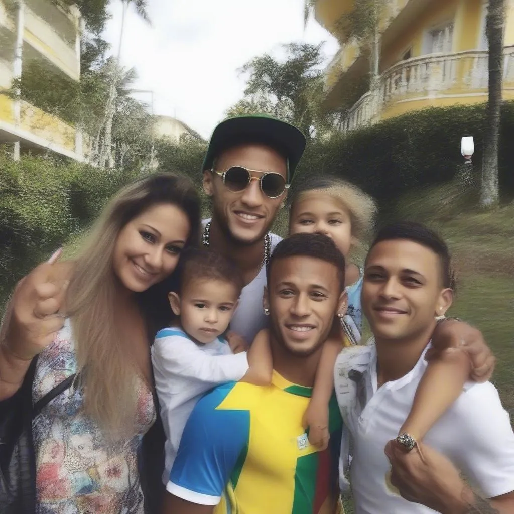 neymar-gia-dinh