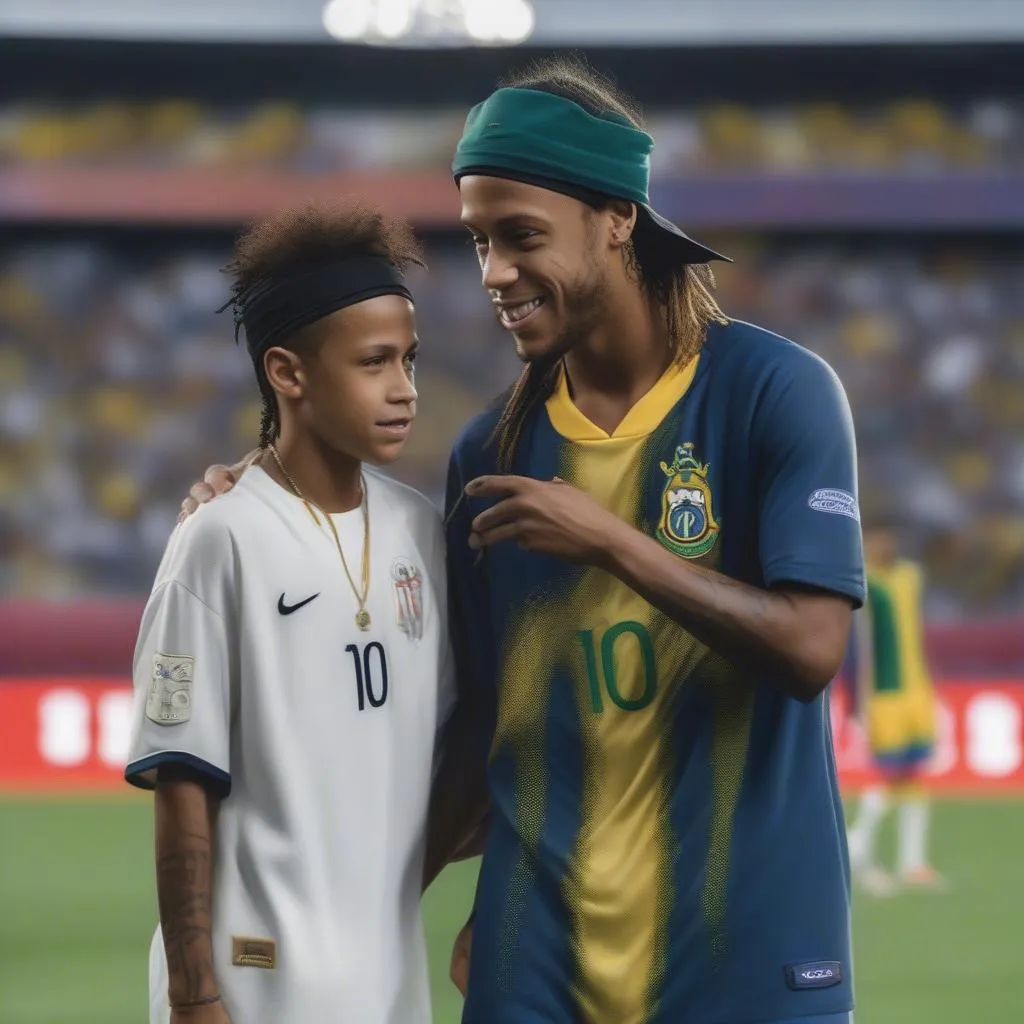 Neymar và Ronaldinho