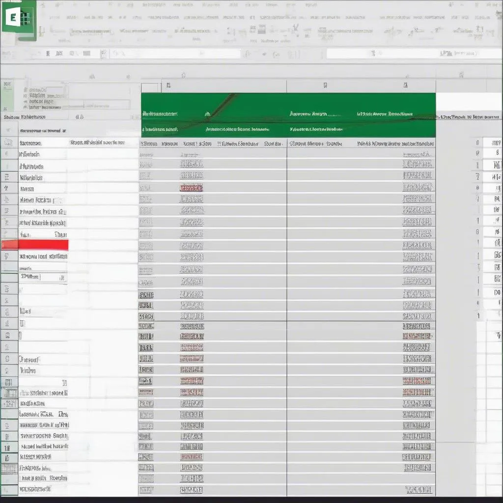 Nhập liệu vào bảng tính Excel