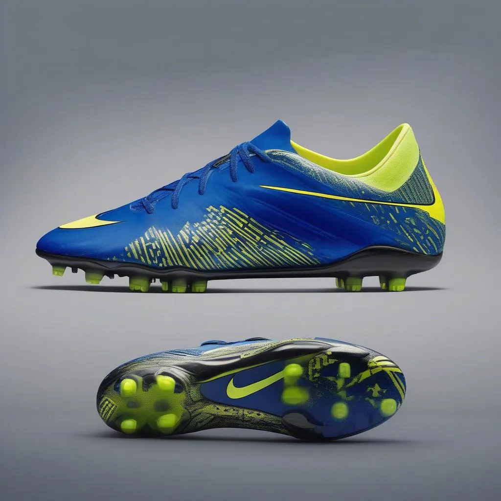 Nike Hypervenom Neymar 2015 màu xanh dương