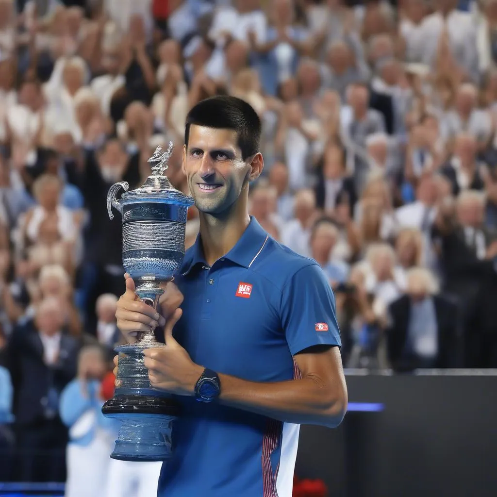 Novak Djokovic tại Australian Open 2019