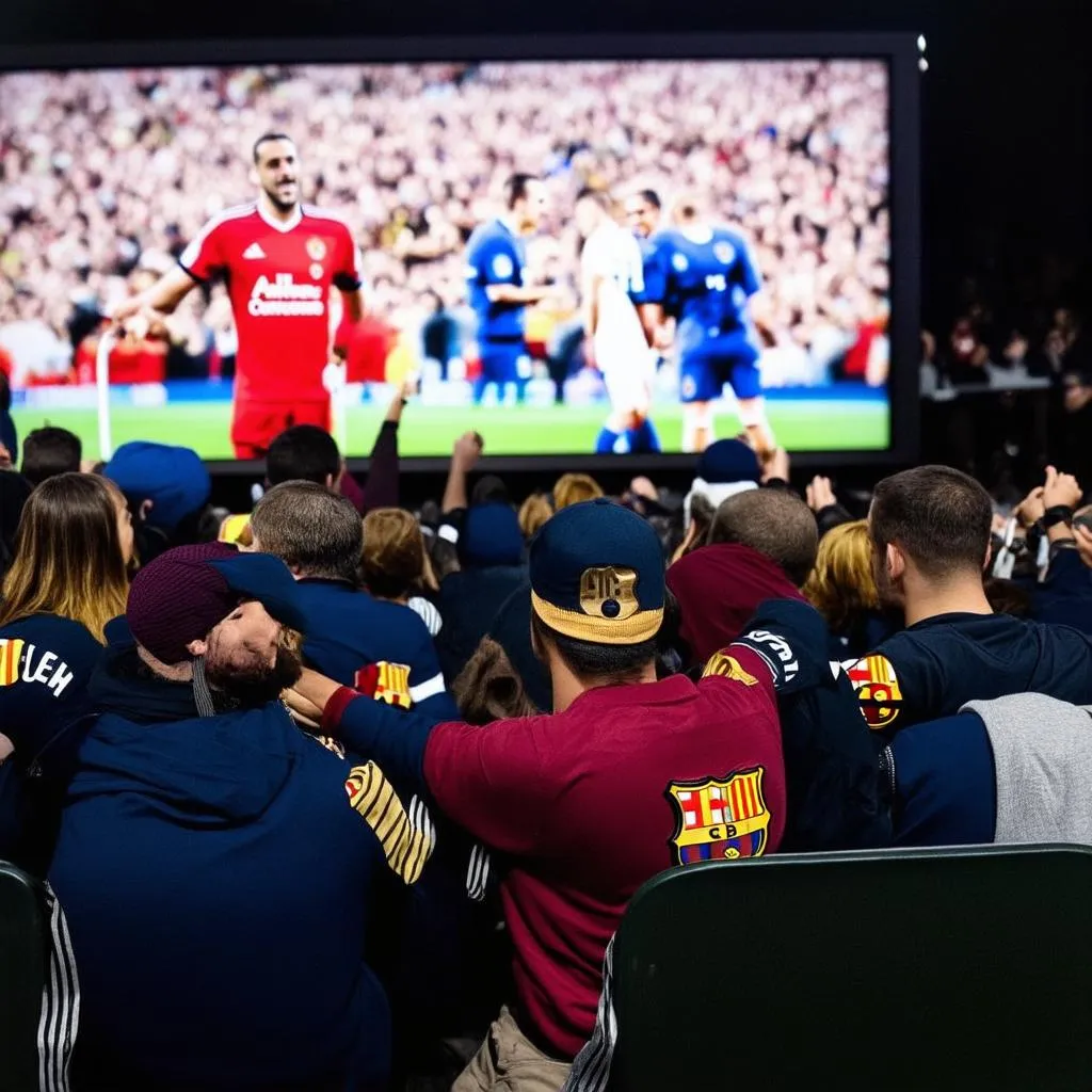 Real Madrid vs Barcelona - Fans