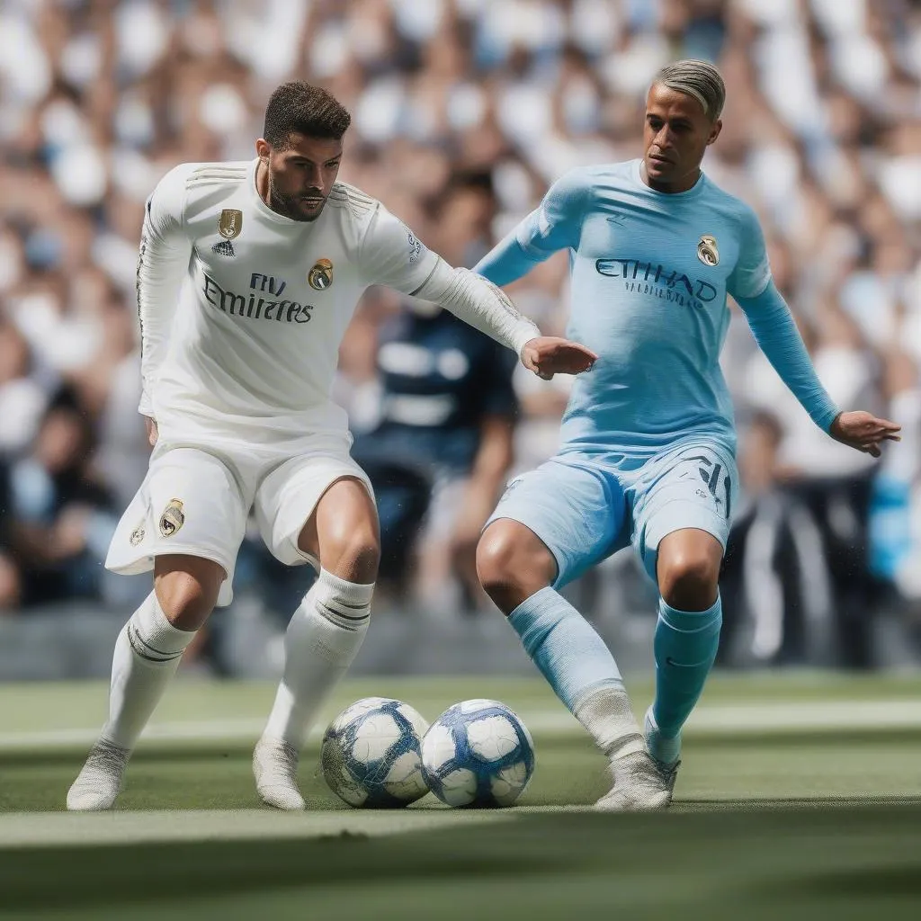 Real Madrid vs Manchester City - Cúp C1 2023