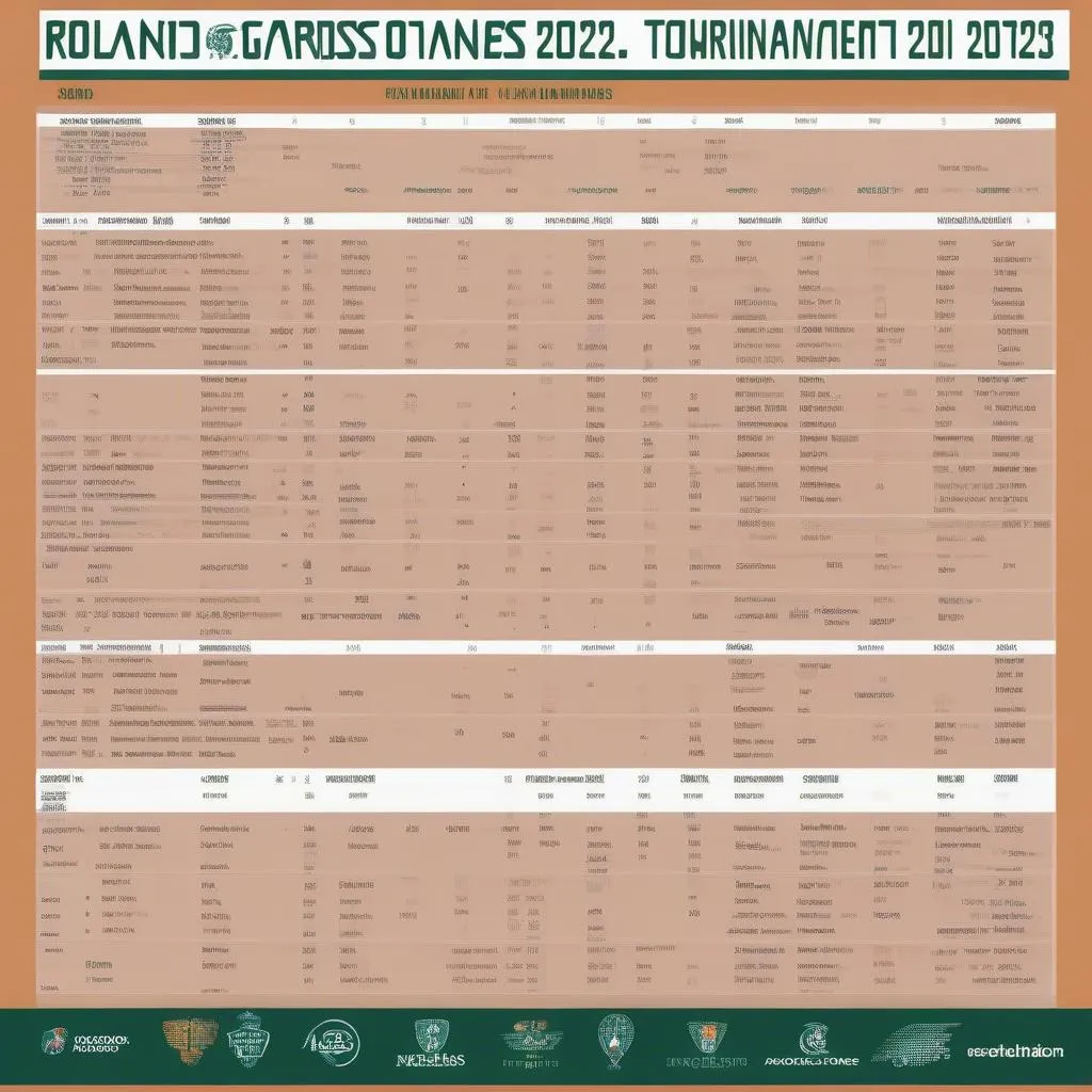 Roland Garros 2023: Bảng kết quả và lịch thi đấu