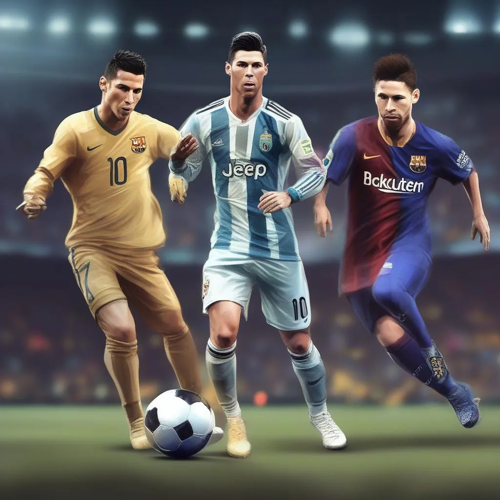 Ronaldo, Messi, Neymar - World Cup