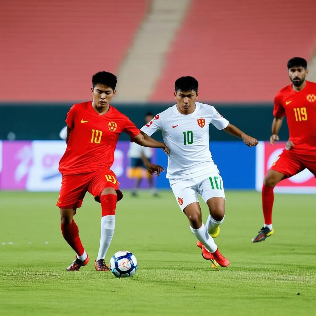 trận đấu u23 việt nam iraq