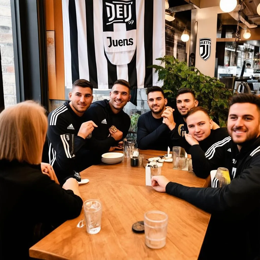 Xem bóng đá trực tiếp Juventus tại quán cafe