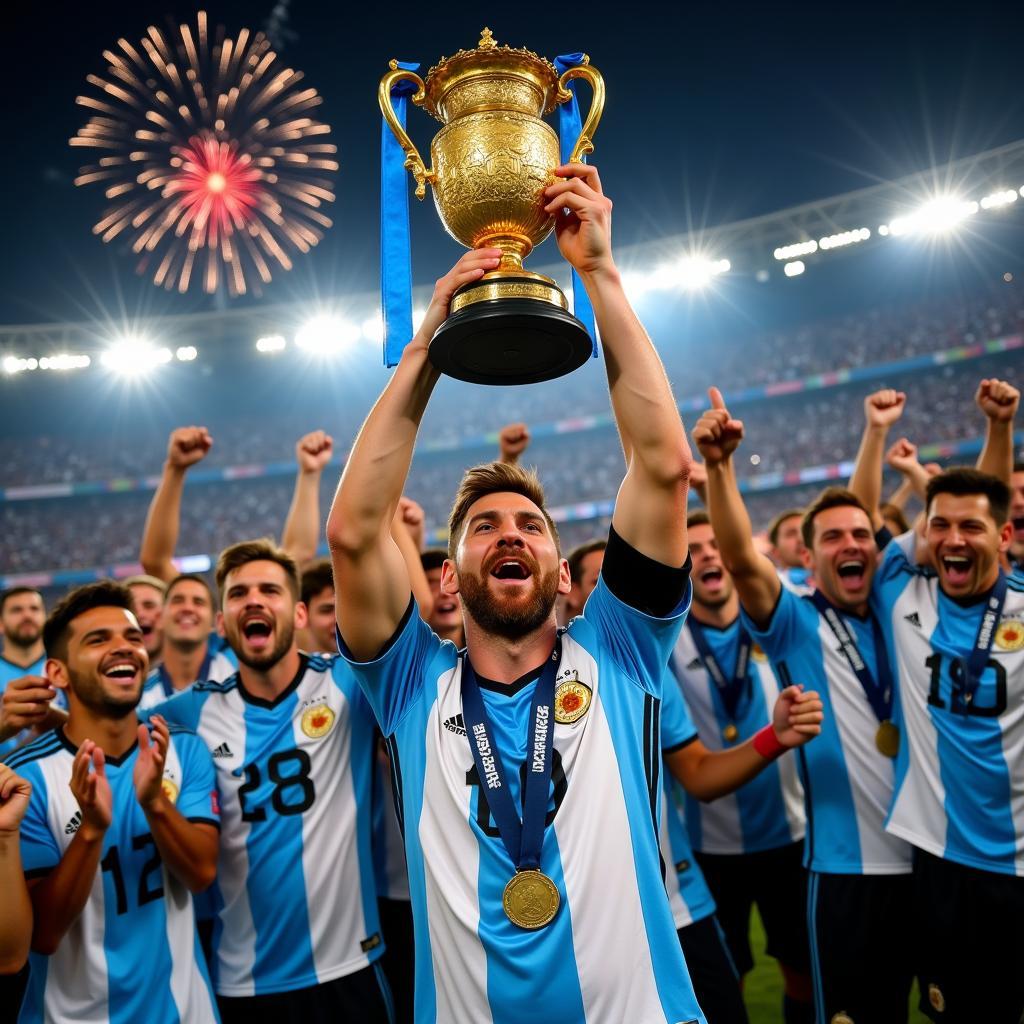 Argentina vô địch Copa America 2021