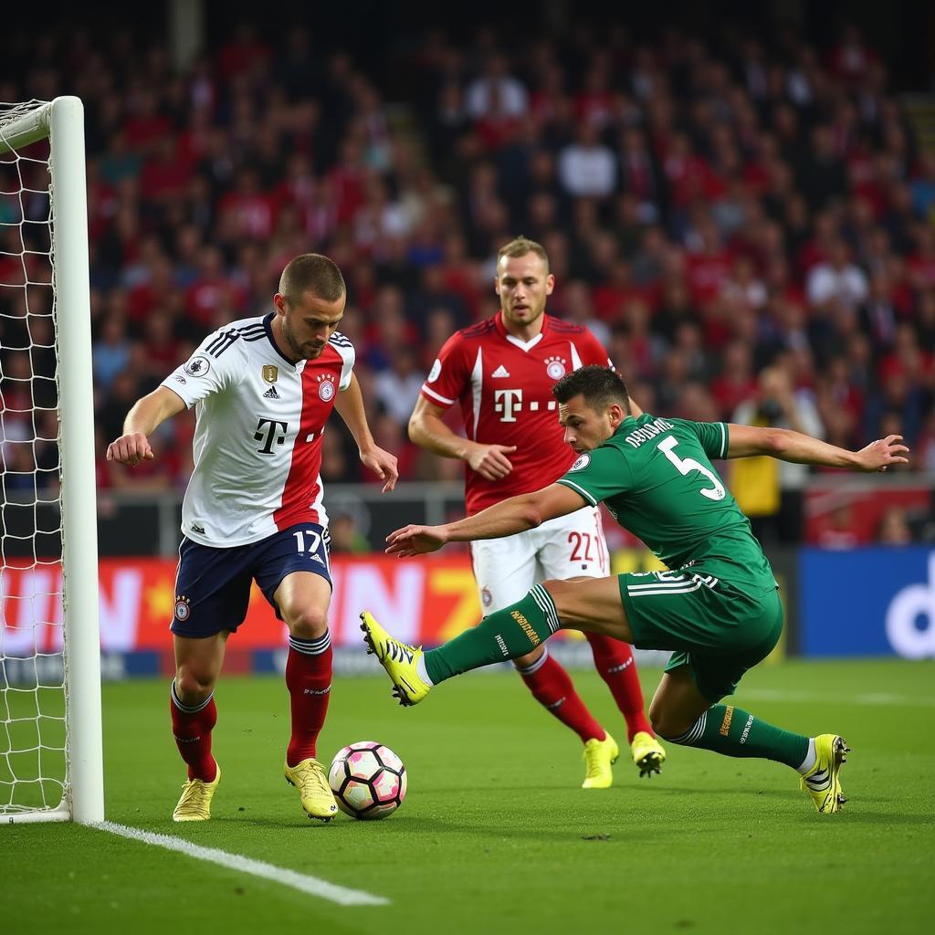 Arjen Robben Scoring the Winning Goal