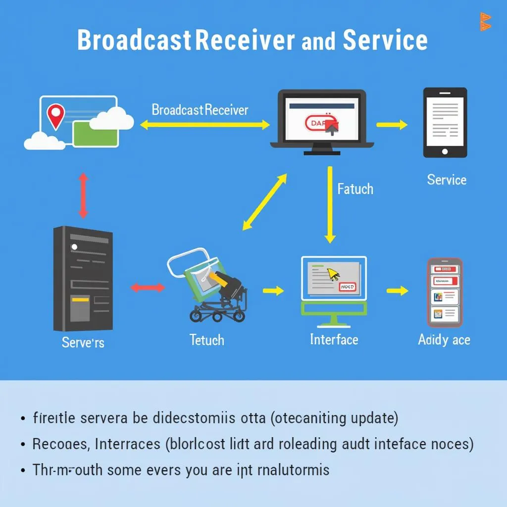 BroadcastReceiver &amp; Service hoạt động như thế nào