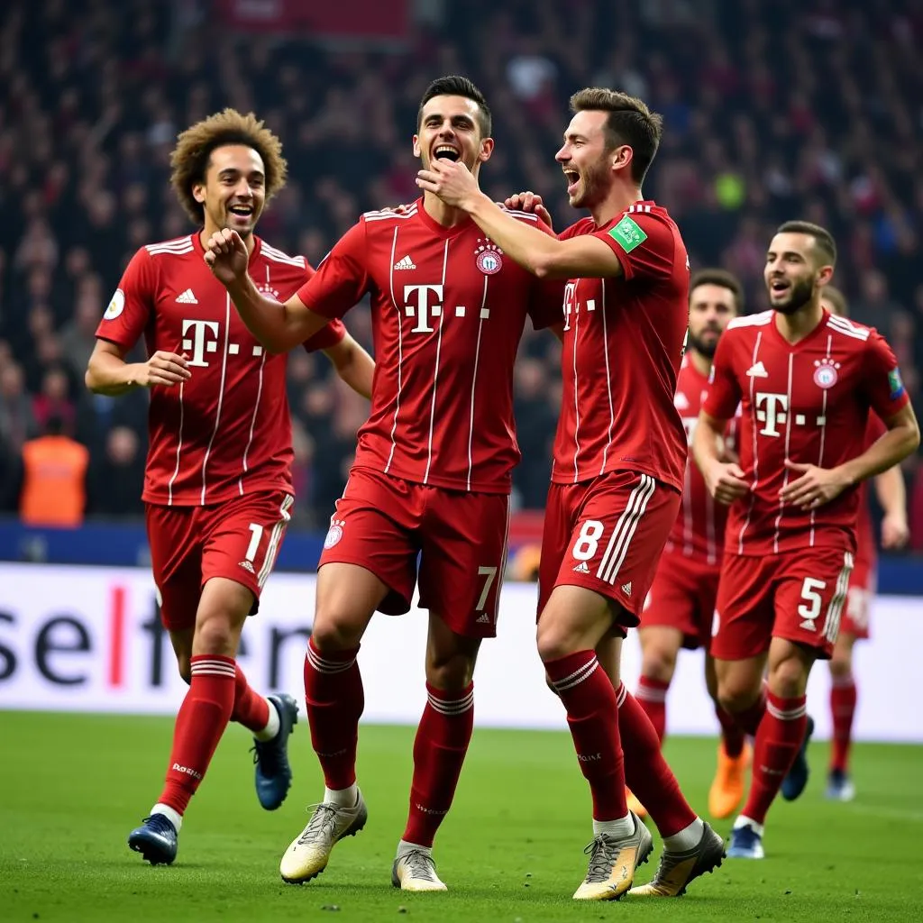 Bayern thắng liên tiếp ở Bundesliga