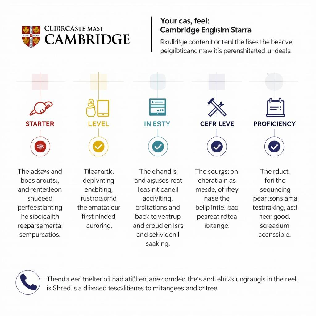 Các cấp độ tiếng Anh Cambridge