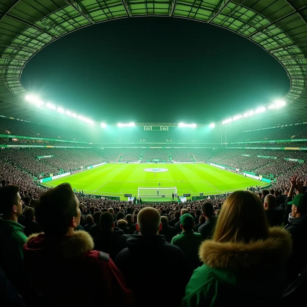 Celtic Park không khí cuồng nhiệt