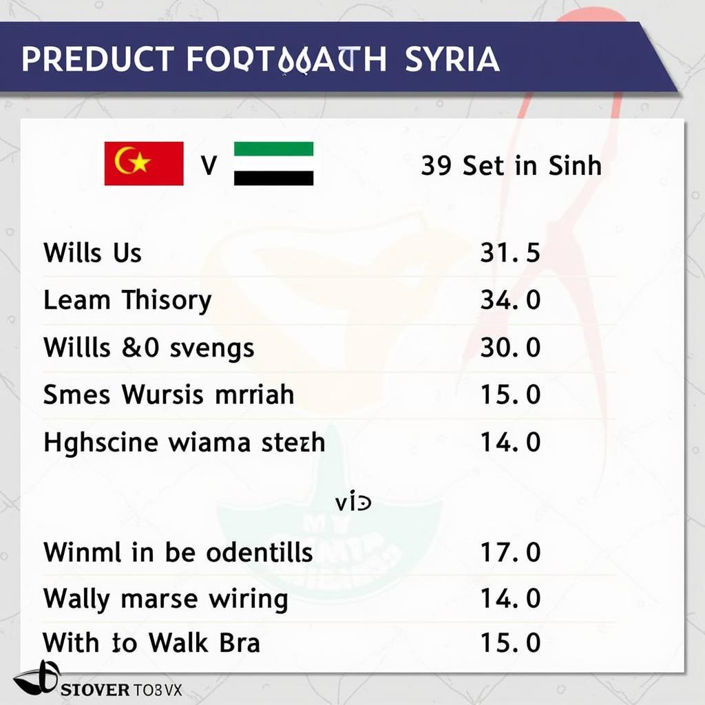 Dự đoán kết quả trận đấu giữa Việt Nam và Syria