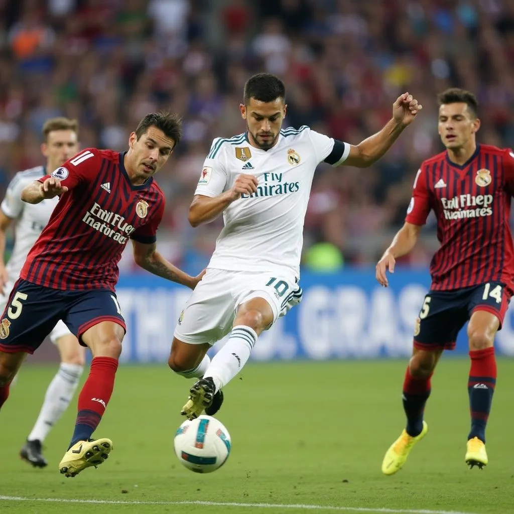 Eibar đối đầu Real Madrid trong quá khứ