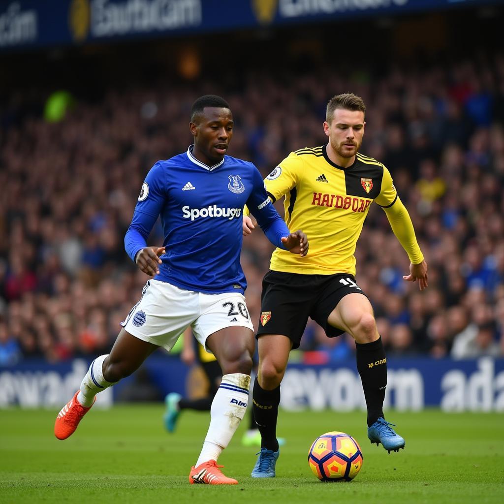 Everton và Watford đối đầu nảy lửa