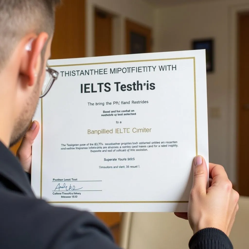 Gửi kết quả IELTS IDP