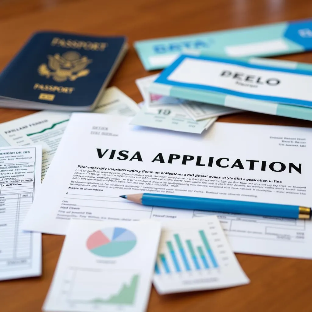 Chuẩn bị hồ sơ visa Đức