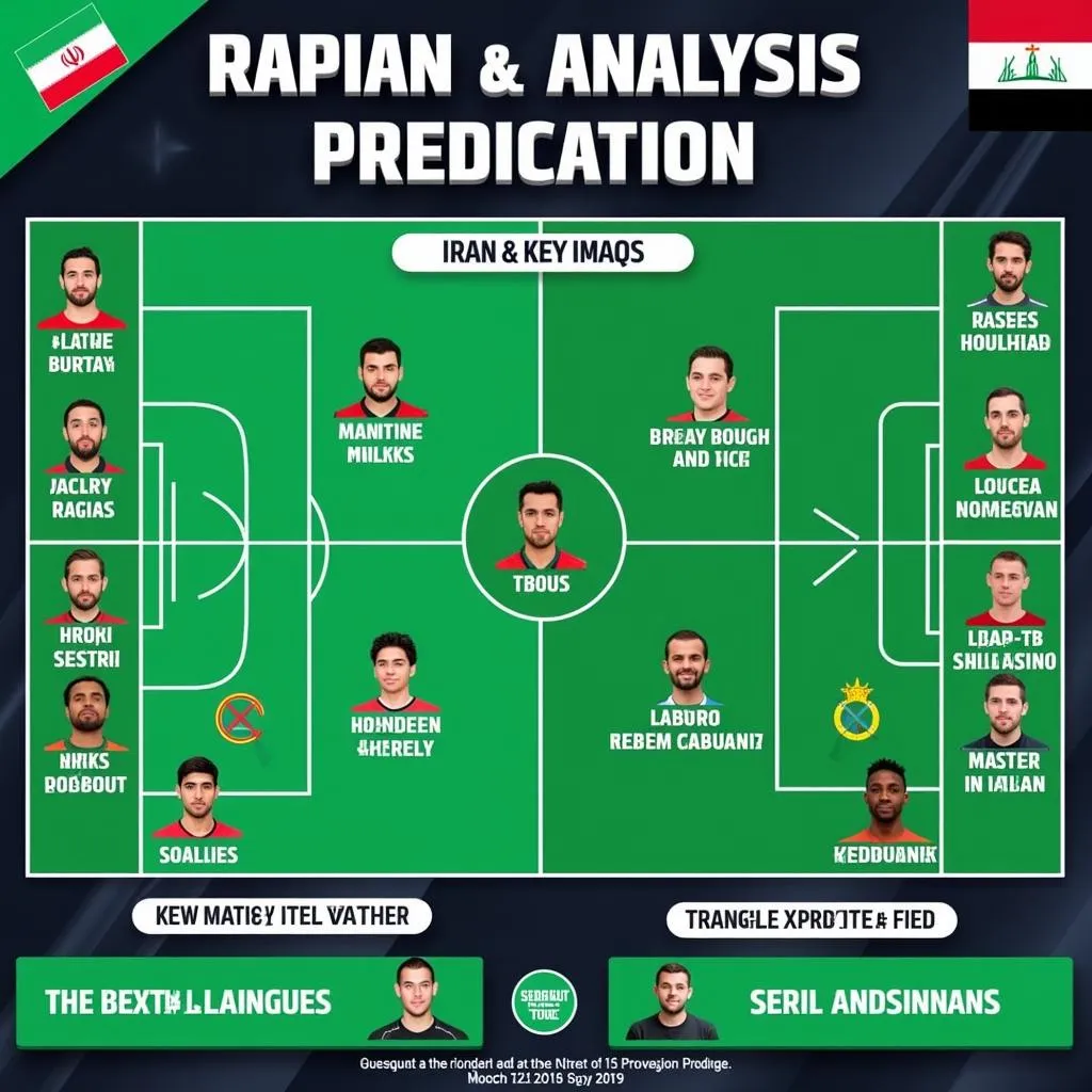 Nhận định và dự đoán kết quả trận Iran vs Iraq