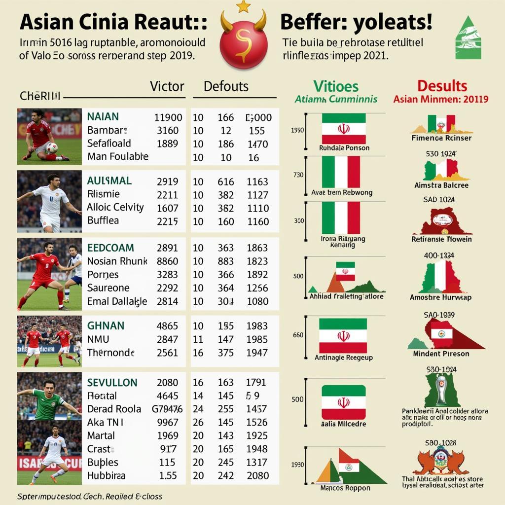 Kết quả đội tuyển Iran tại Asian Cup