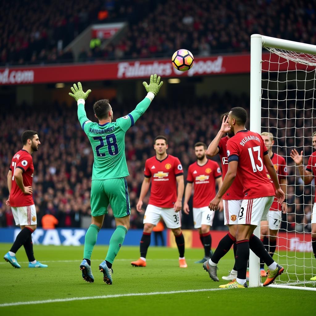 Kết quả Manchester United hôm nay: Thủ môn đội bạn xuất sắc