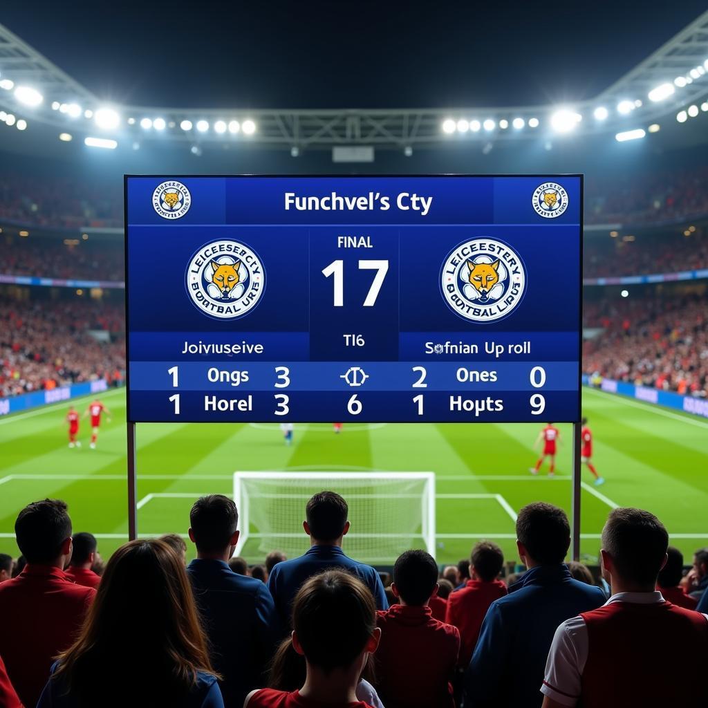 Kết quả trận Leicester City tại Ngoại Hạng Anh