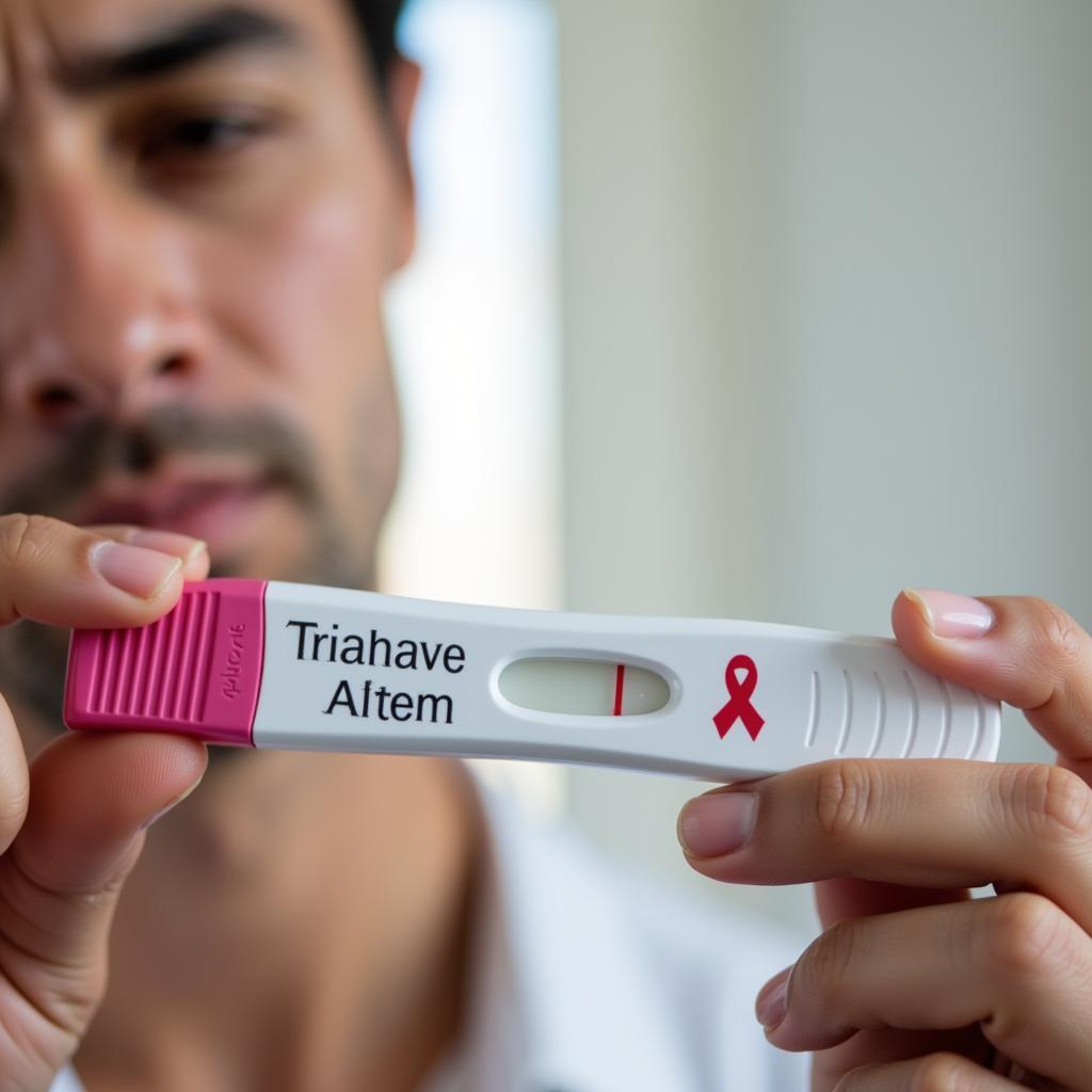 Kết quả xét nghiệm HIV dương tính