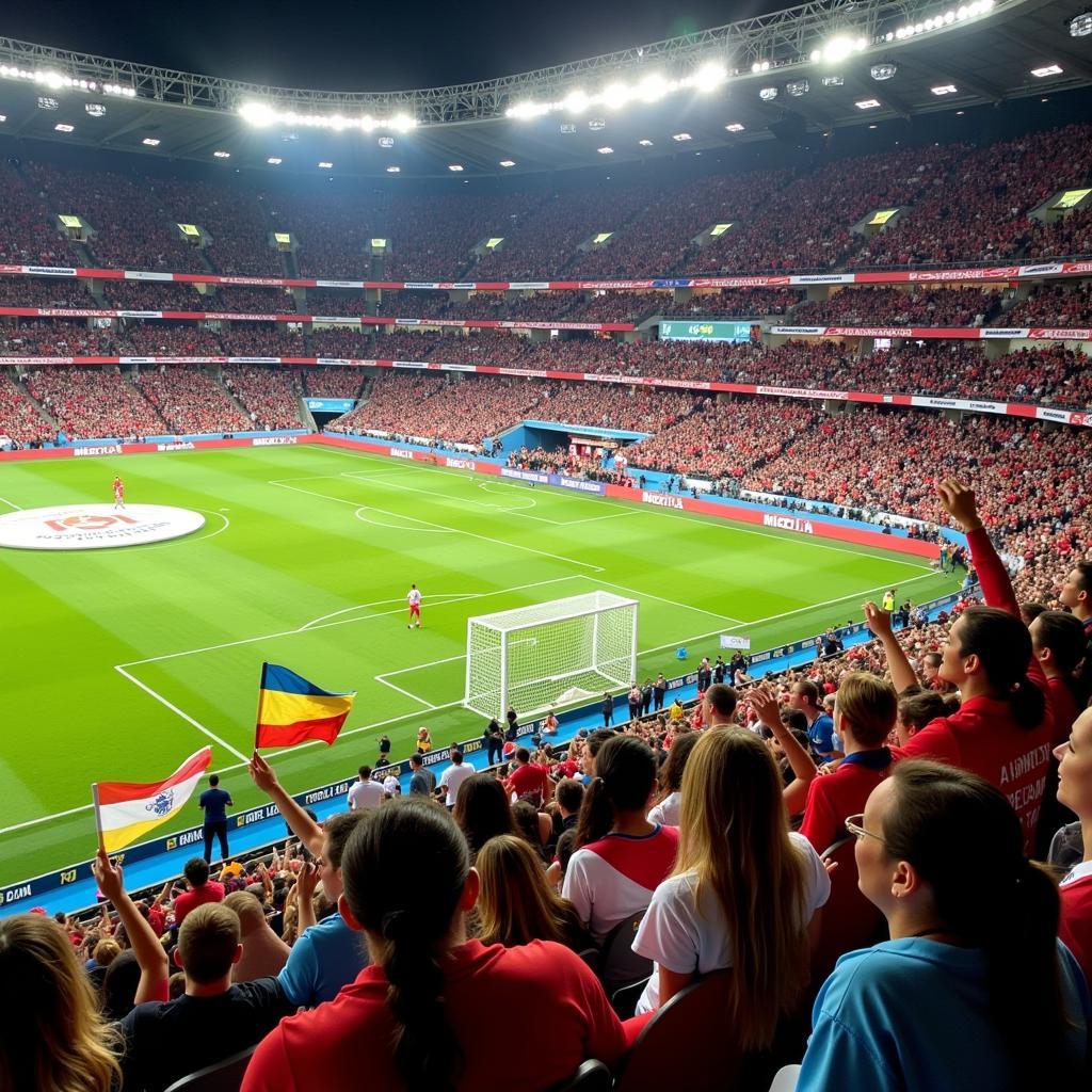 Women's World Cup Final Atmosphere