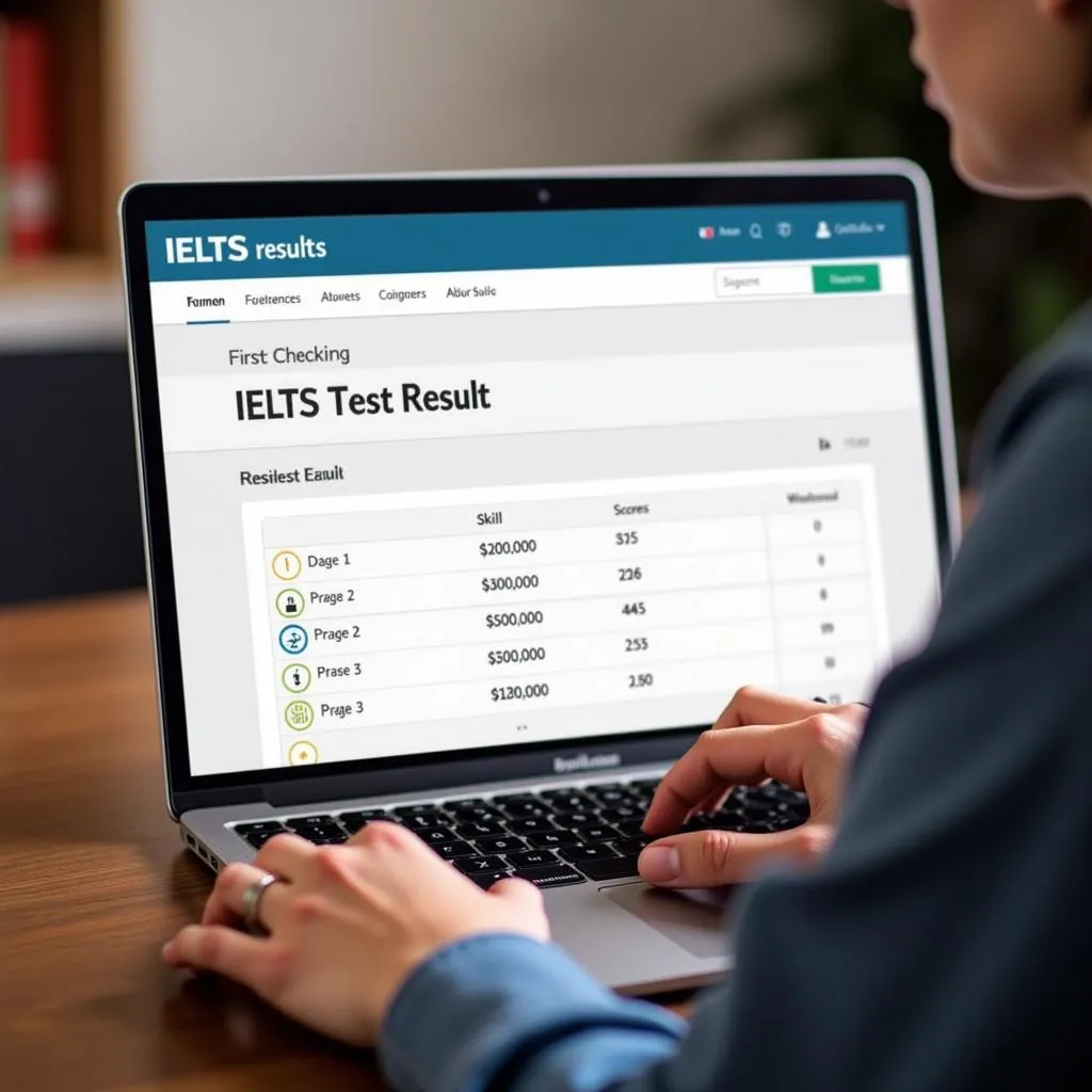 Check IELTS results online