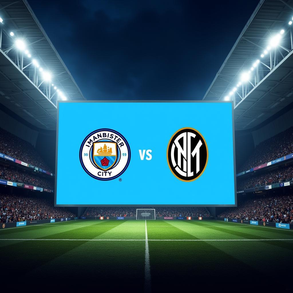 Man City vs Inter Milan chung kết cúp C1