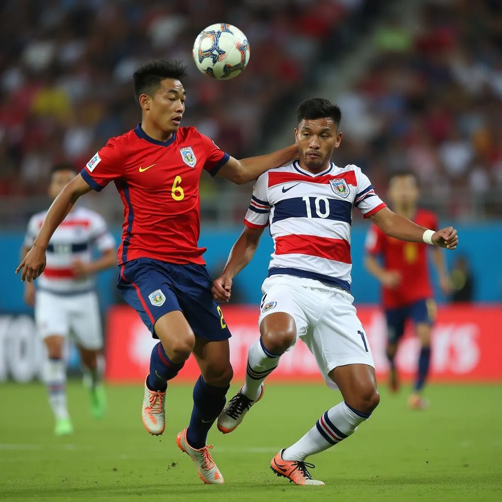 Myanmar vs. Thailand at AFF Cup