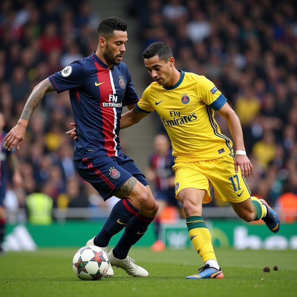 Neymar và Ronaldo đối đầu trong trận PSG vs Al Nassr