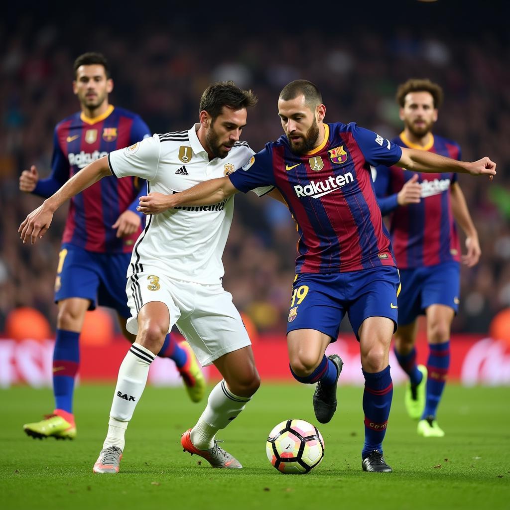 Real Madrid vs Barca đối đầu kinh điển