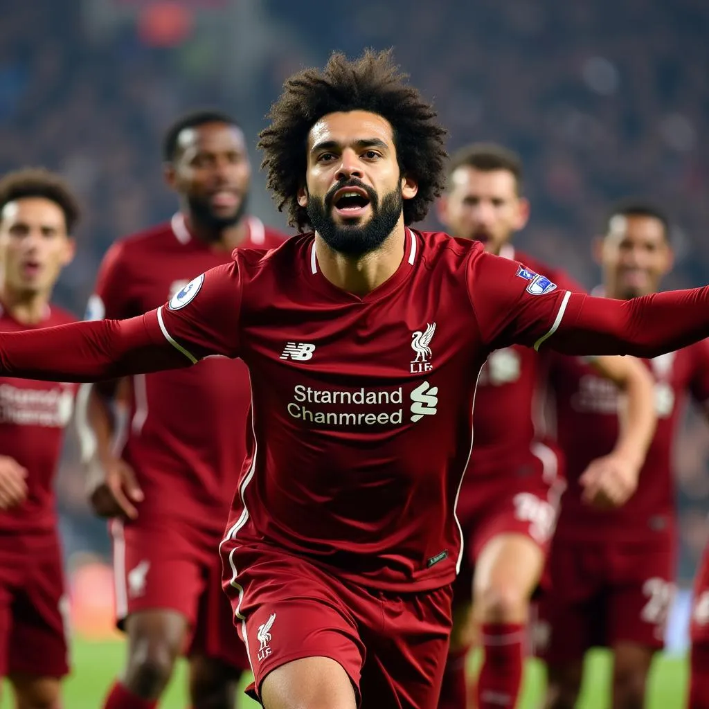 Salah sút phạt giúp Liverpool chiến thắng