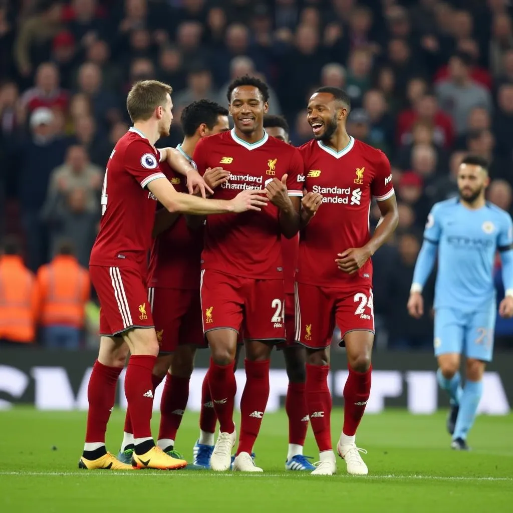 Joel Matip ấn định chiến thắng 2-0 cho Liverpool