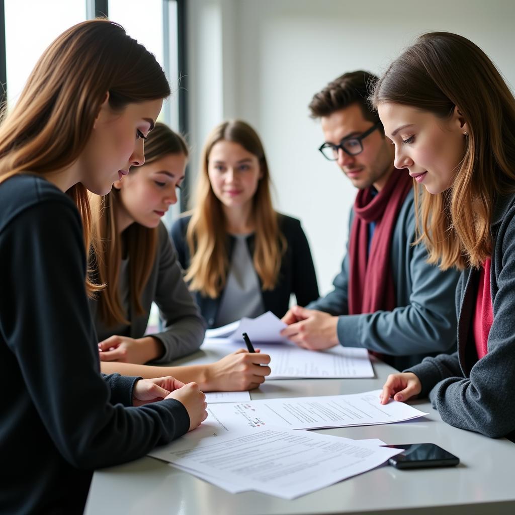 Students applying for academic leave at HCMUS