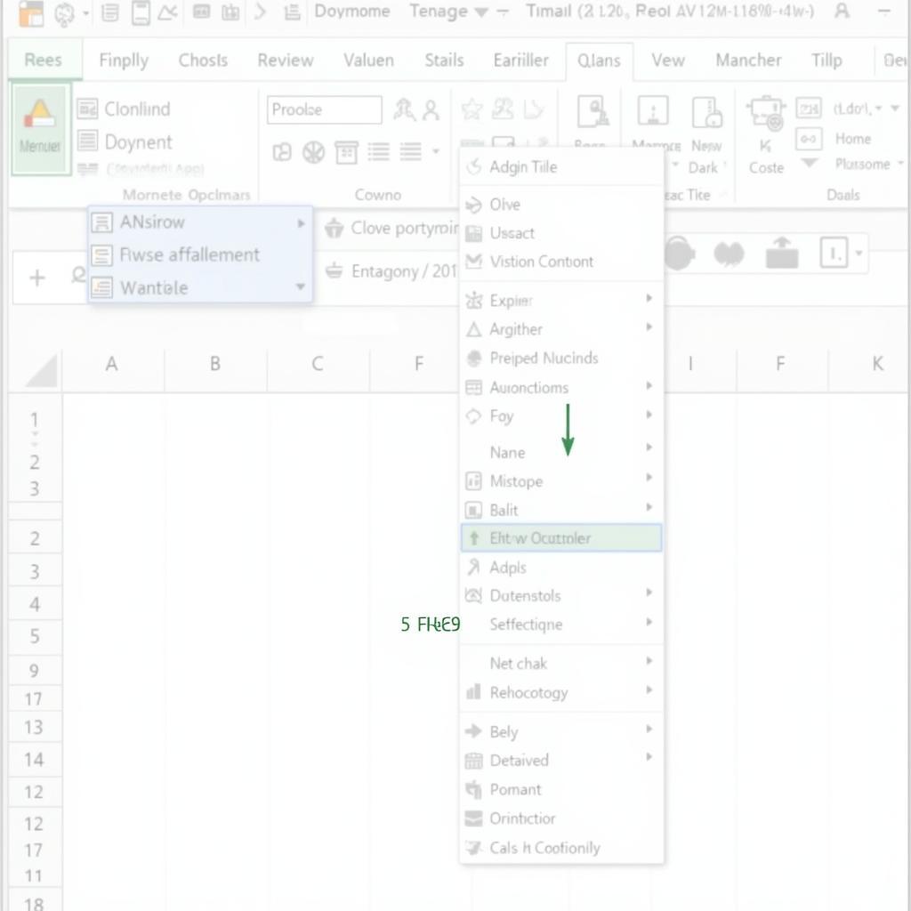 Tắt chế độ Show Formulas trong Excel