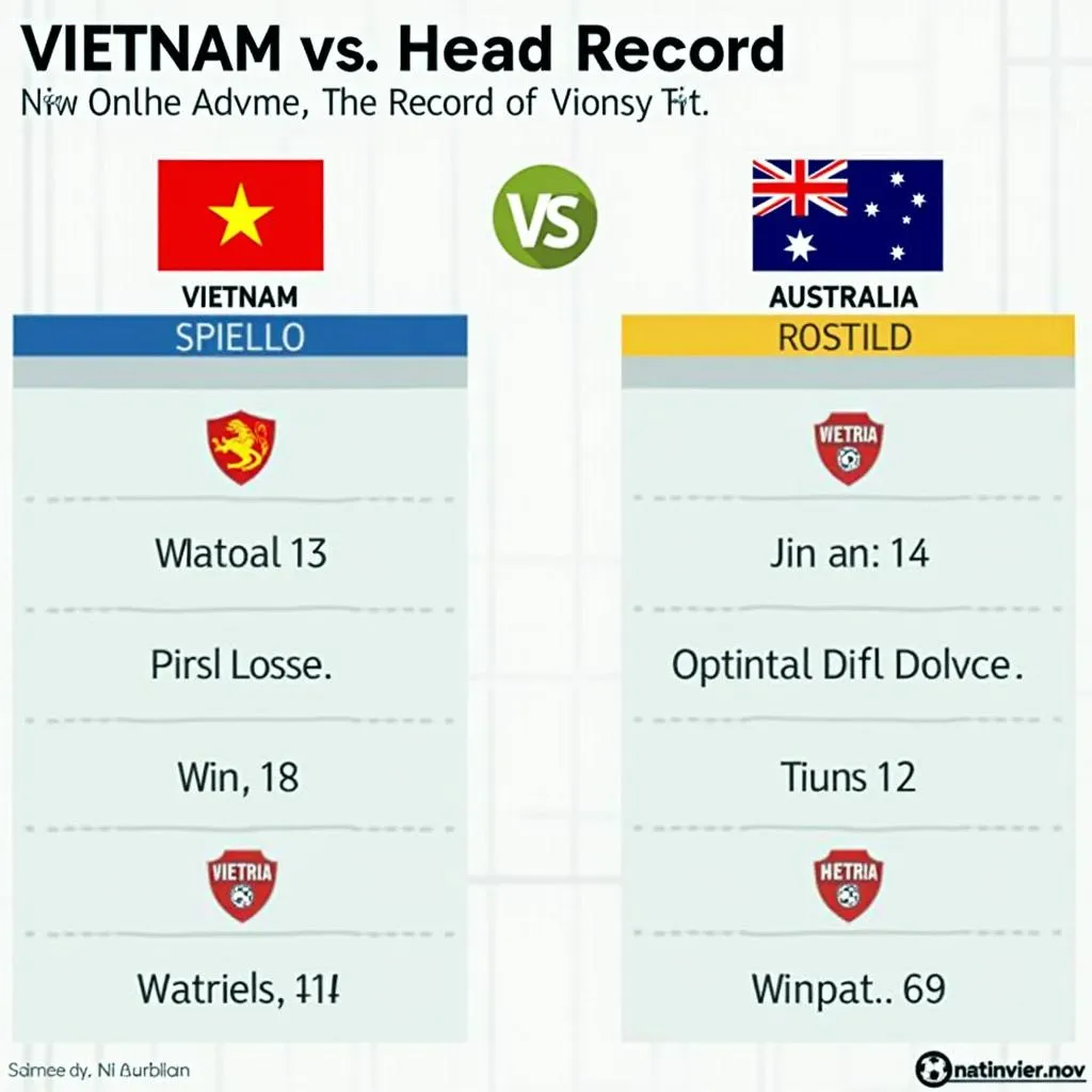 Lịch sử đối đầu giữa đội tuyển bóng đá Việt Nam và Australia