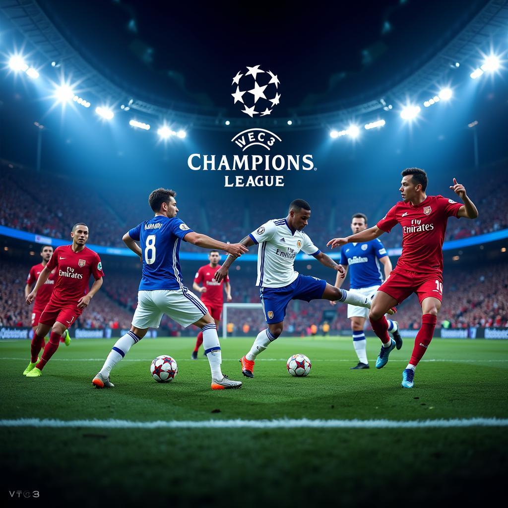 Trực tiếp bóng đá Champions League 2019 trên VTC3