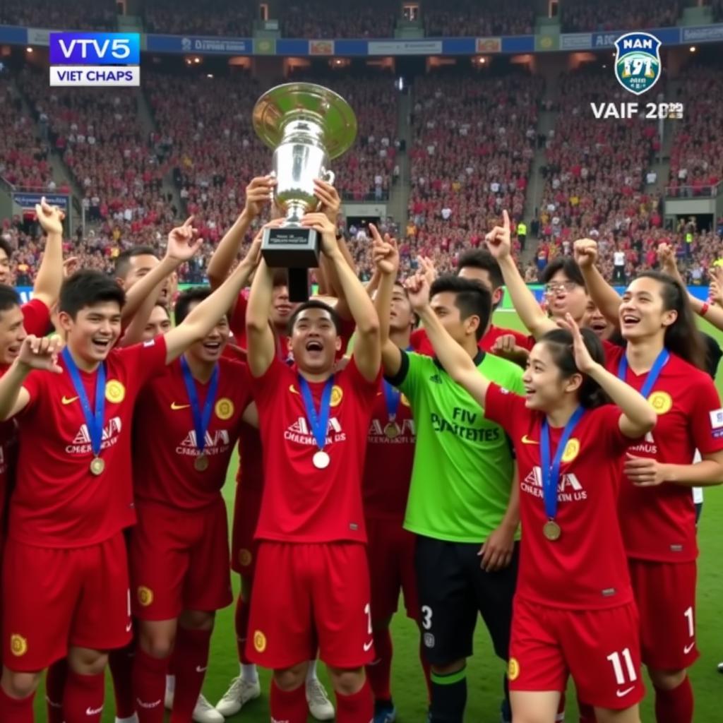 AFF Cup 2018 trên VTV5: Khoảnh khắc chiến thắng