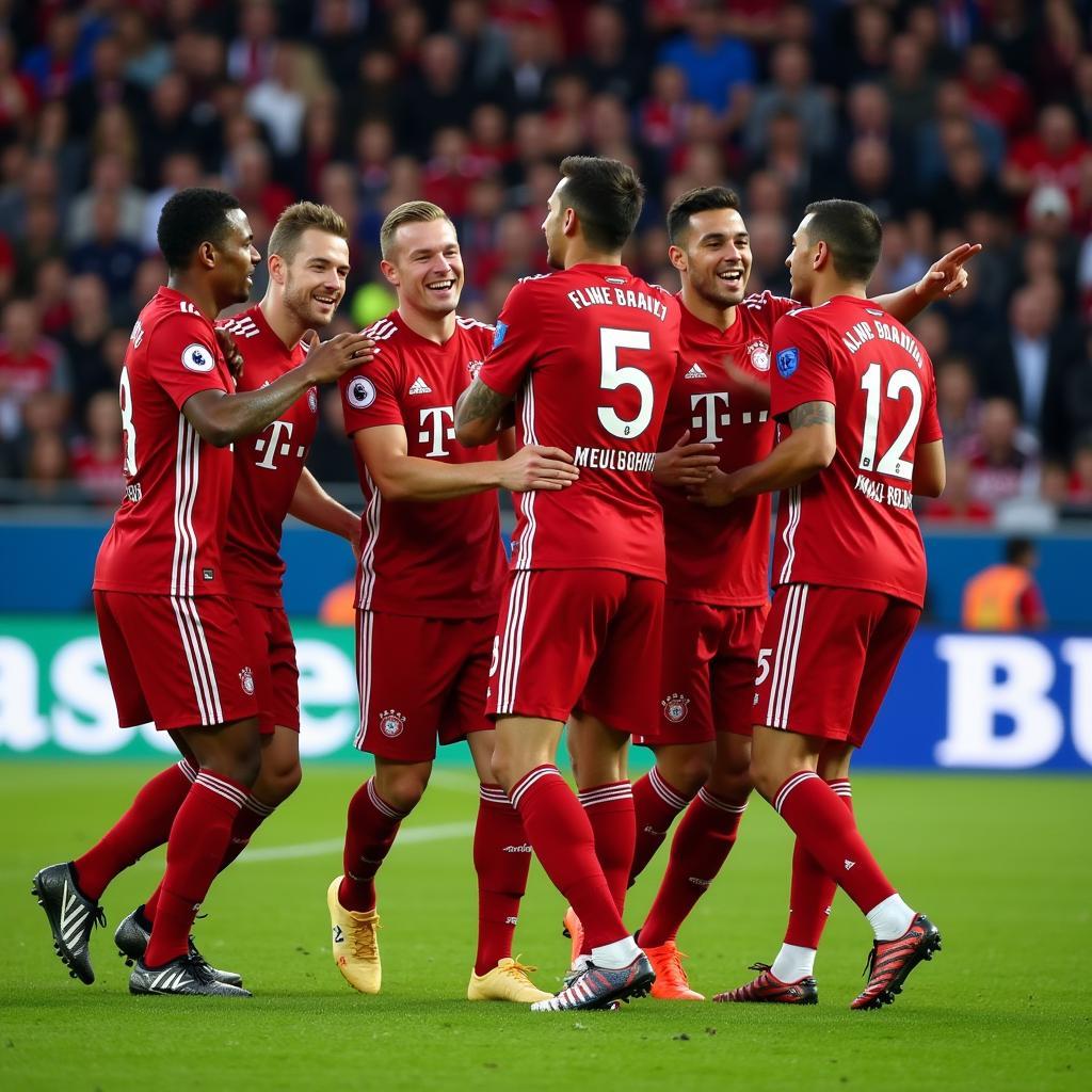 Bayern Munich thắng lớn tại Bundesliga