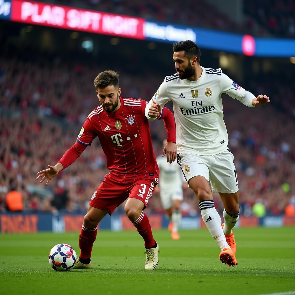 Trận đấu kinh điển Bayern vs Real tại Champions League