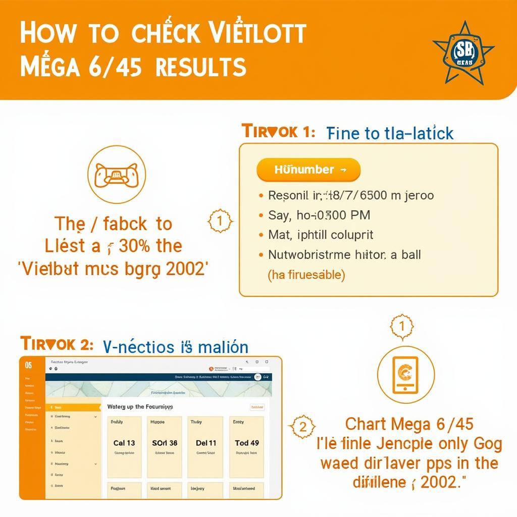 Cách Xem Kết Quả Vietlott Mega 6/45